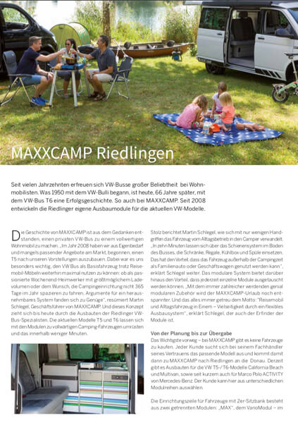 "MAXXCAMP Riedlingen"
